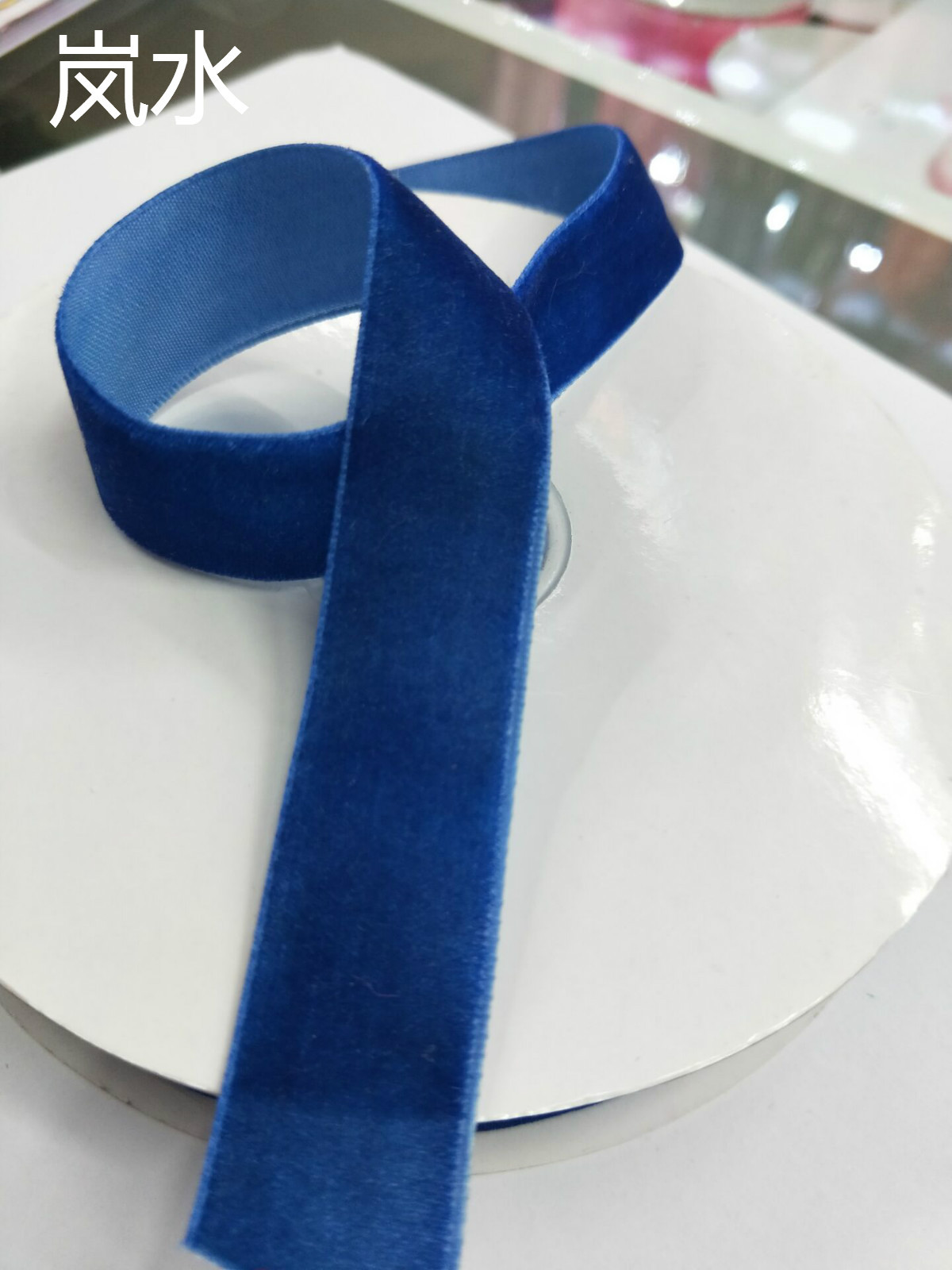 1cm unilateral cinta de terciopelo cinta de terciopelo multi-tamaño cinta de terciopelo ropa de tocado material de decoración