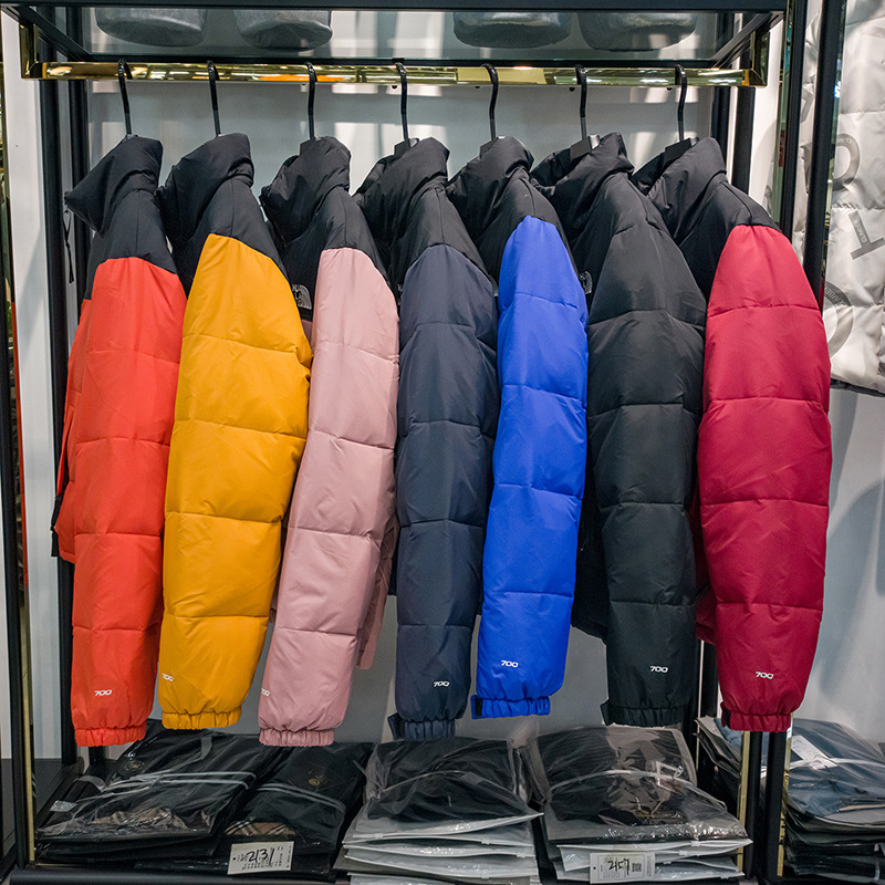 winter new pattern Men's have cash less than that is registered in the accounts Down Jackets Fast Youth men and women Same item lovers Trend keep warm coat