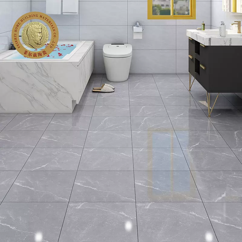 菲尔兹 亚光面高清喷墨仿古砖400X400厨房阳台厕所地砖防滑小地砖