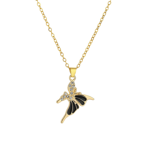 Angel wings with butterfly