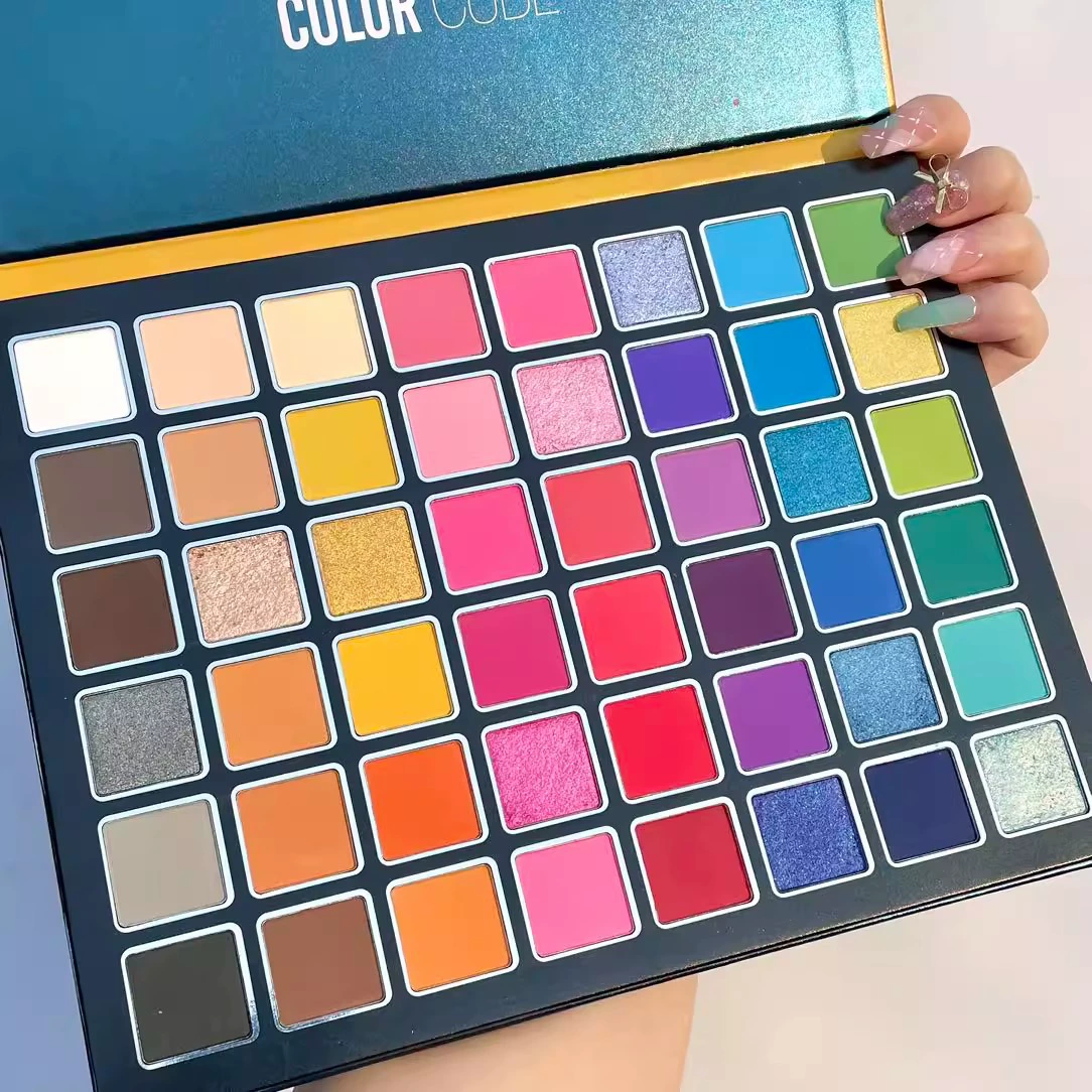 Палетка теней для век Beautyglazed 48 цветов детский сценический макияж костюм cos play цветная тени матовый стиль ins