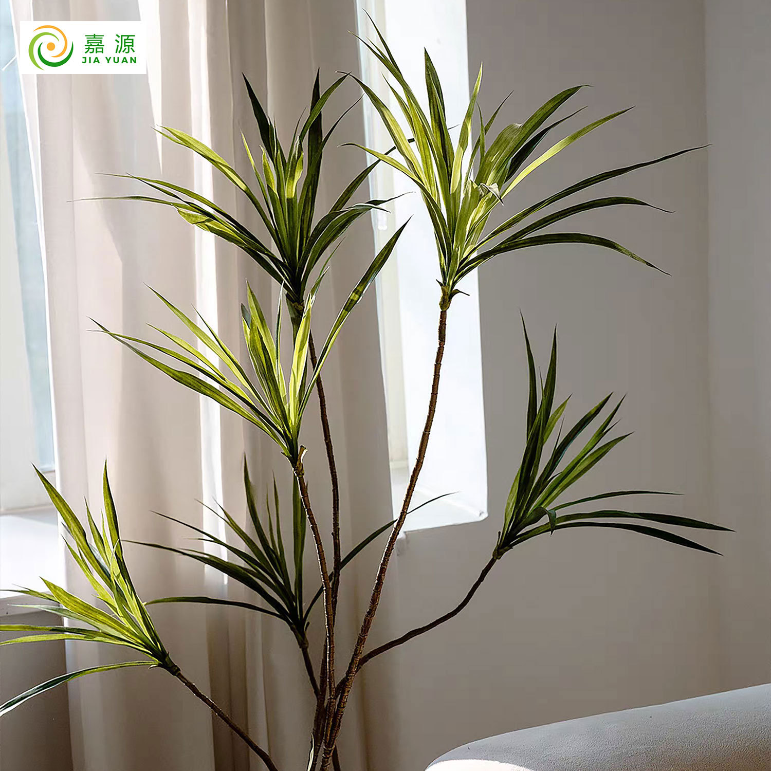 Simulación de viento pastoral plantación verde orquídea colgante decoración interior ventana paisajismo decoración planta en maceta orquídea colgante