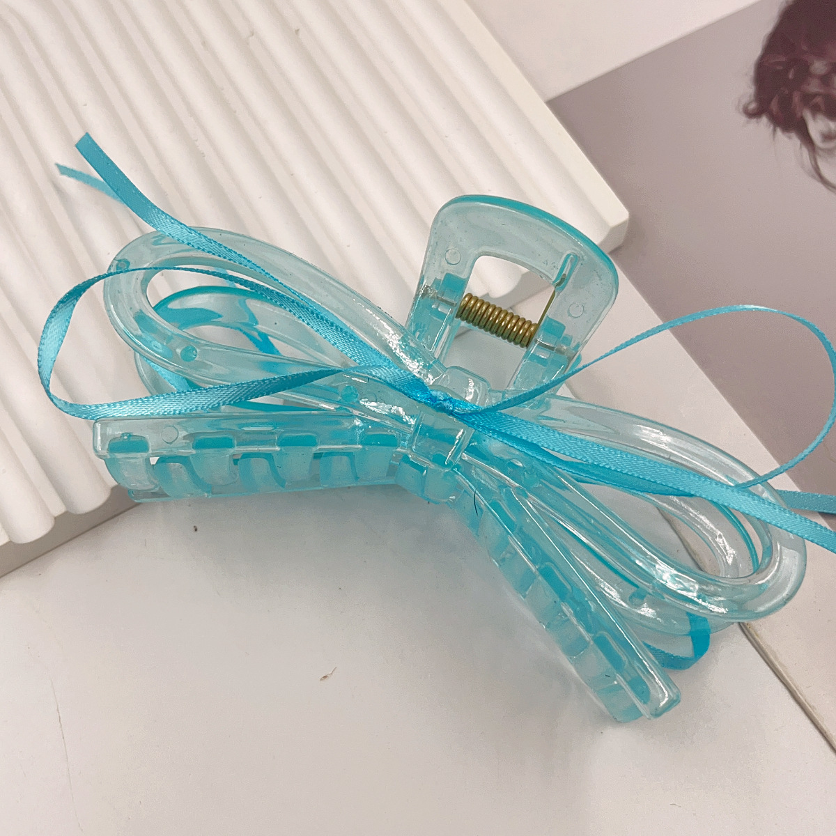 Pinza tipo tiburón extra grande de 13 cm, elegante y resistente