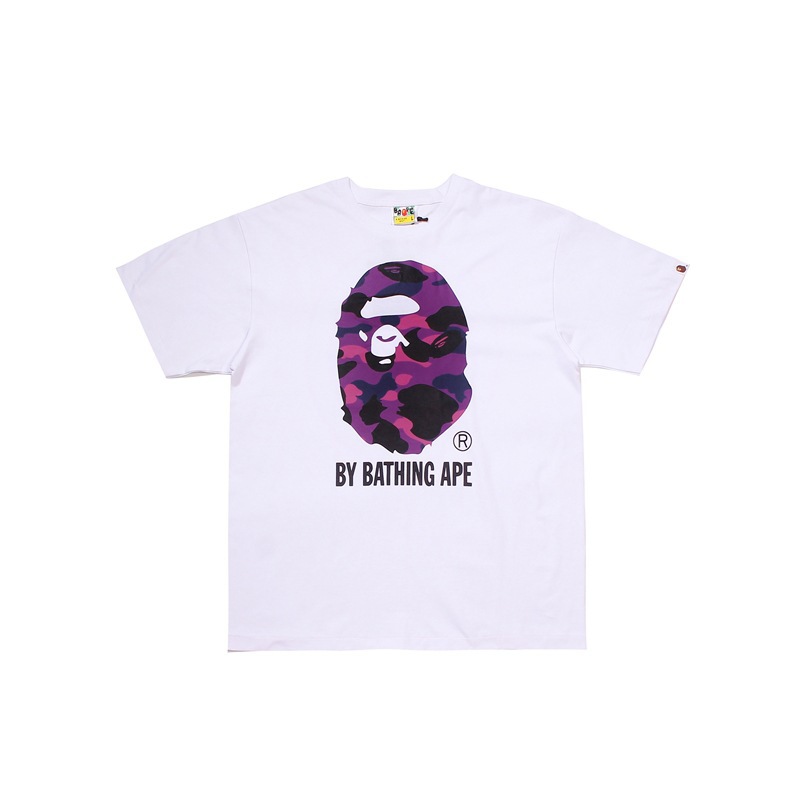 BAPE Color Camo By Bathing Ape Tee White Purple
