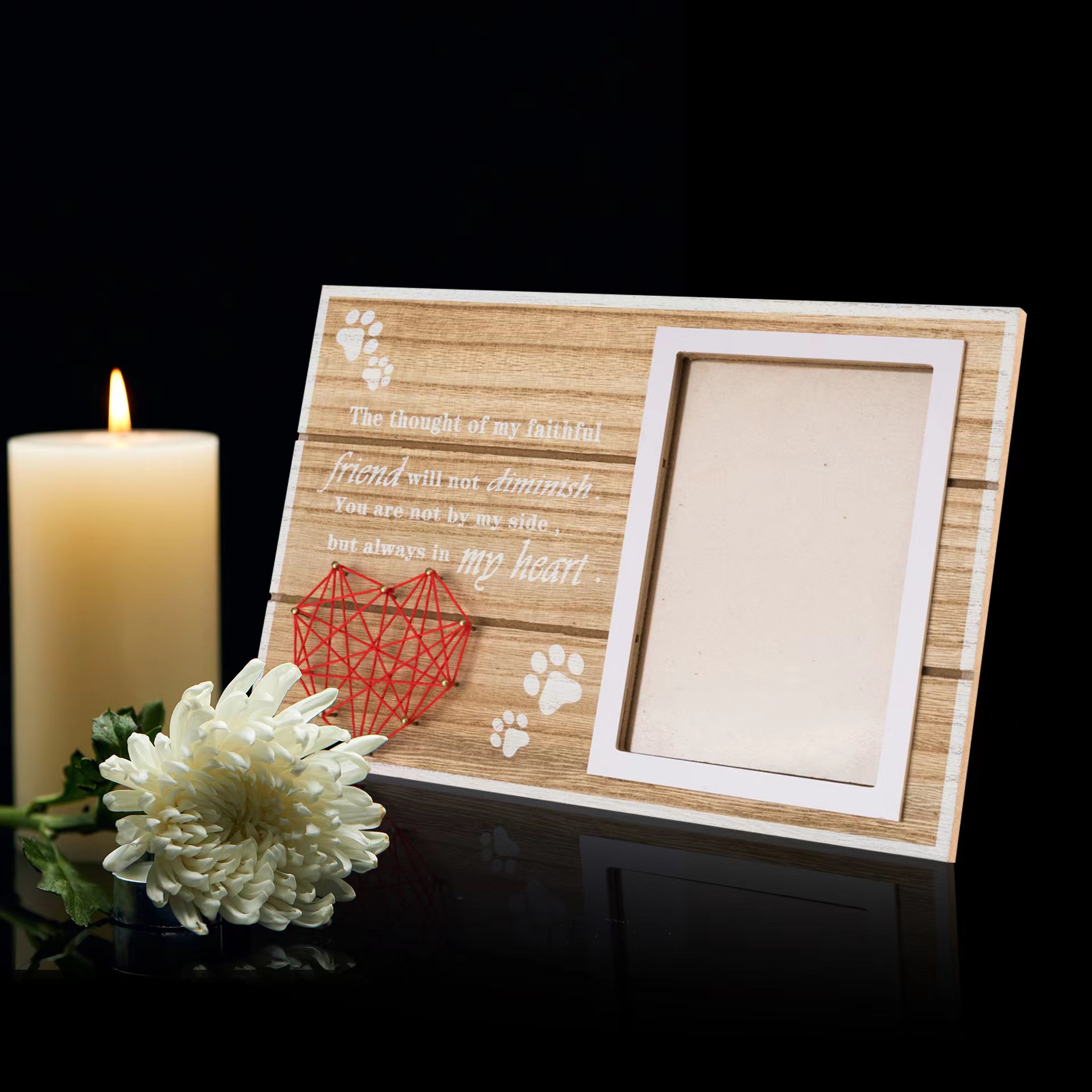 Transfronterizo nuevo en stock creativo retro dormitorio foto de la pared marco de fotos de madera decoración multi-especificación sinuoso foto marco colgante