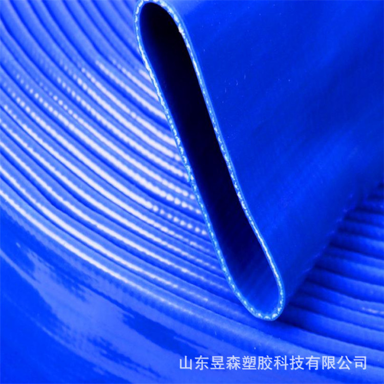 工厂批发PVC高压耐磨水扁带水带农业灌溉输水排水水带一次成型