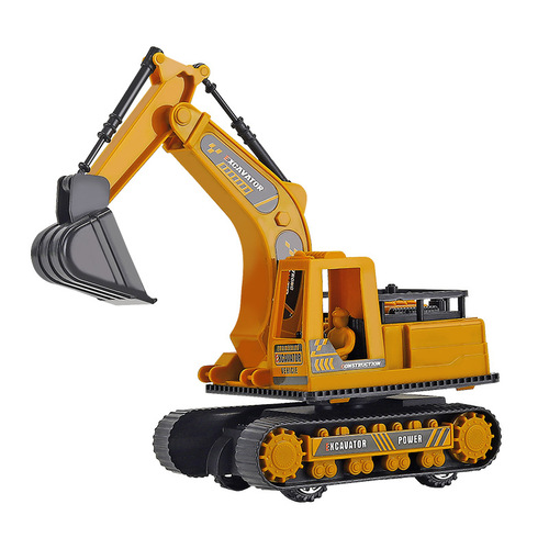 Engineering vehicle toy boy toy set inertial sliding toy car mixing dump crane excavator gift box