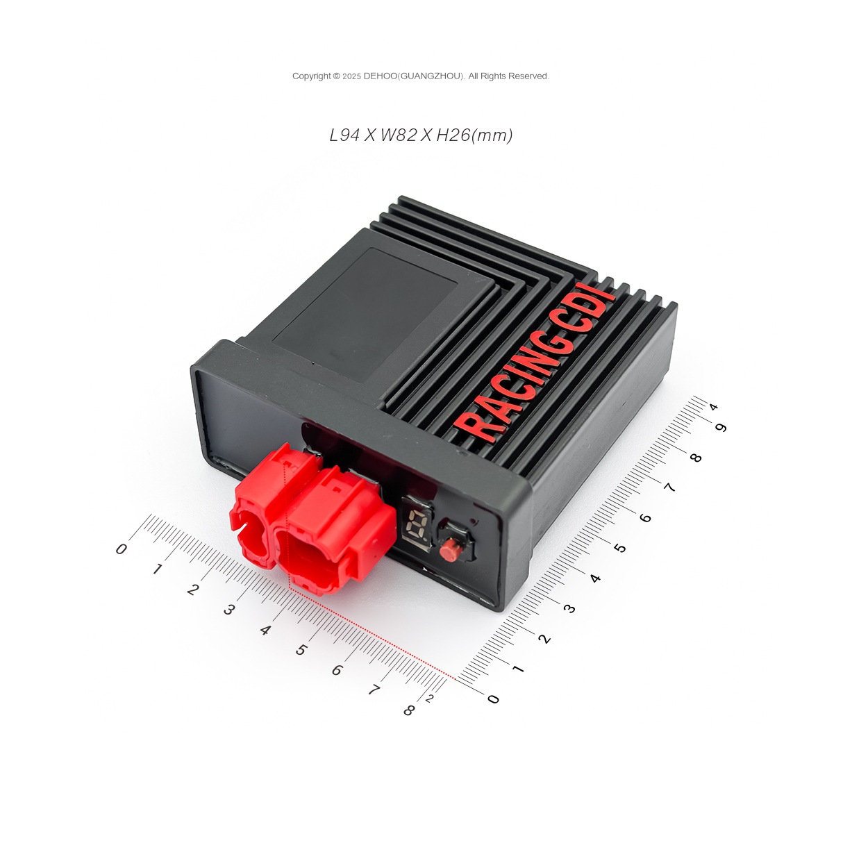 GY6125/CS125/DC DC 6-Pin 9-Segment Intelligent Control Ignition