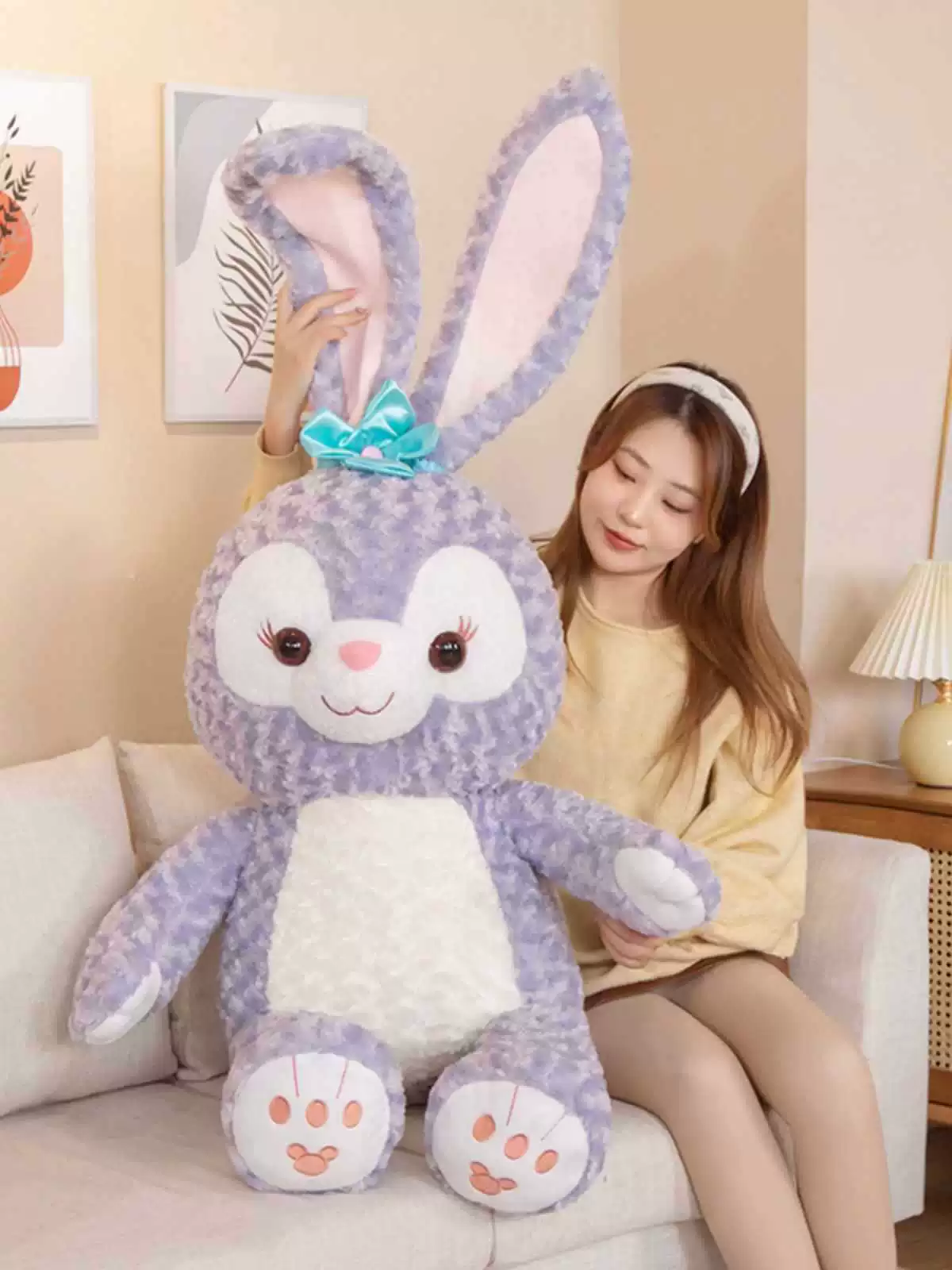 Кукла, плюшевый кролик, игрушка, подушка для сна на День святого Валентина, подарок на день рождения