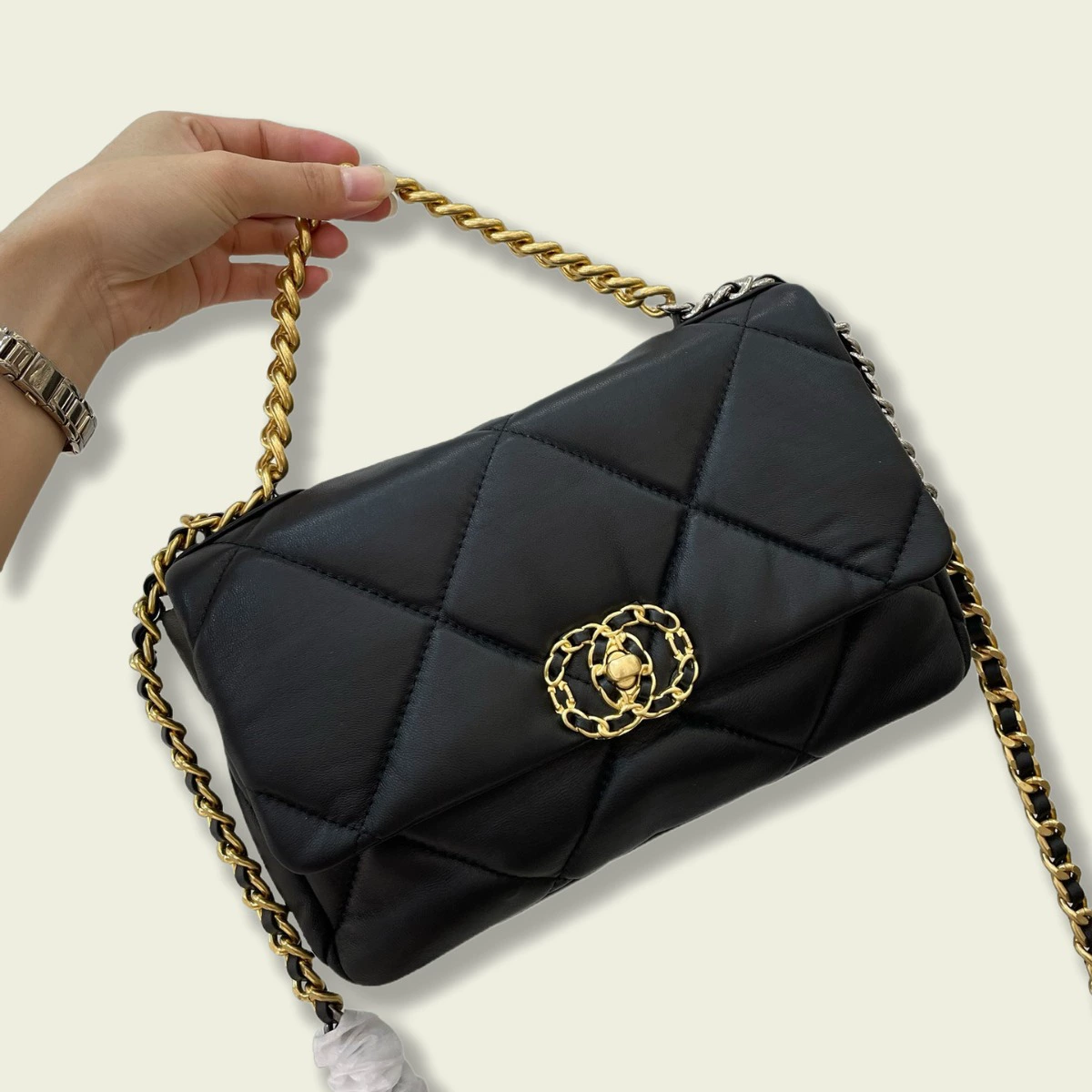 菈尼尔顿 цепочная сумка через плечо, одна лямка, осенний стиль Chanel, высокое качество, размер 26x16x7 см