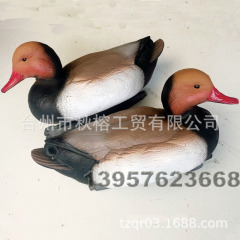 14インチの赤い頭狩りは浮水アヒルの屋外でリアルに狩りをして本物のアヒルを探しに来た偽アヒルをシミュレートした