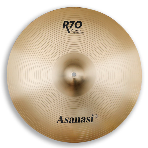 Asanasi drum set R70 alloy cymbal hi-hat slant hanging straight hanging ride cymbal 14/16/18/20 inch set