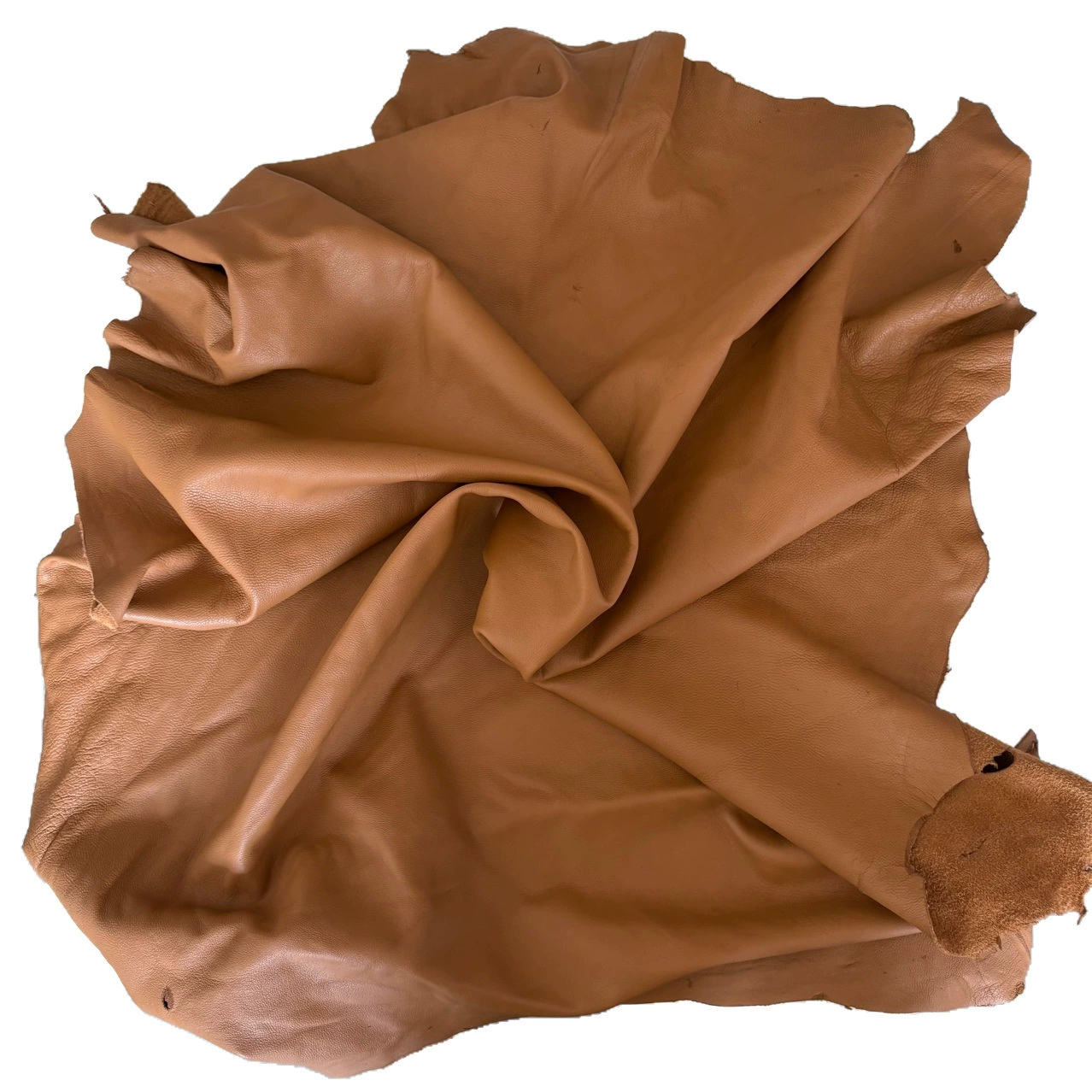 Кожа из козьей шкуры, цельный лист натуральной кожи высшего качества, 0.8 мм, коричневая, для перчаток, подкладки сумок, специальная цена на натуральную кожу высшего качества.