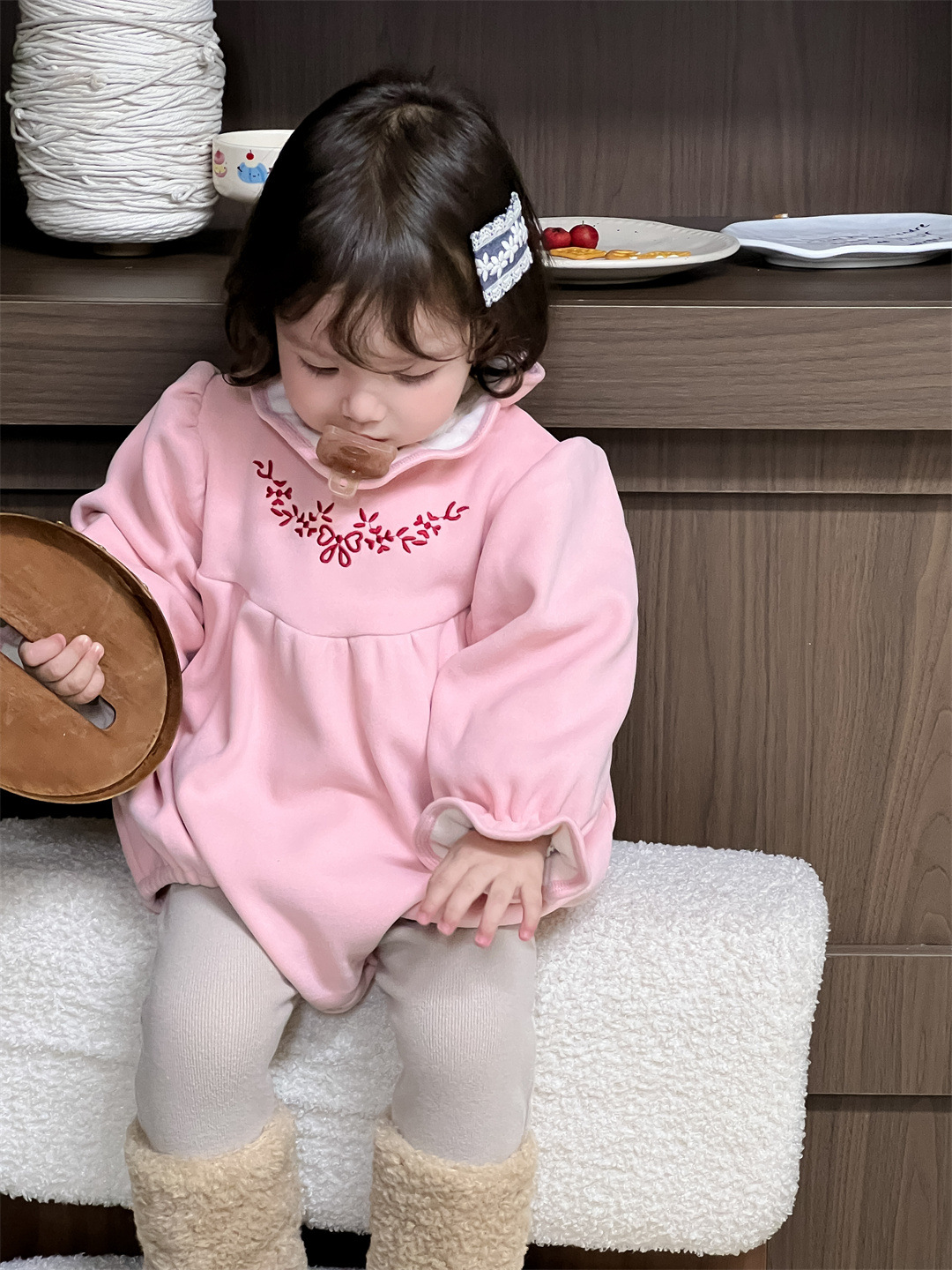 Ropa de invierno para niños, niñas, ropa de invierno para niños coreanos, ropa de invierno para bebés, ropa de invierno para bebés