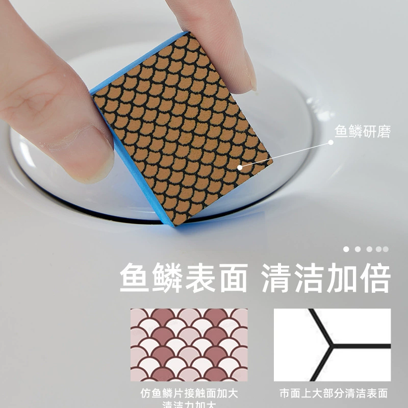 Glass hygienic powerful sponge bath sponge, mirror effect