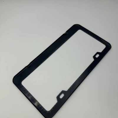 Cross-Border Aluminum Alloy Stainless Steel New Model License plate holder/license plate holder