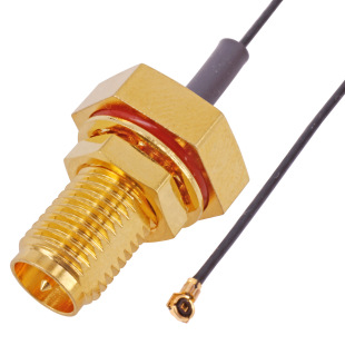 IP67RPSMAֱĸ�^��ˮ�DIPEX W.FL MHF4 U.FL����0.81mm���l����
