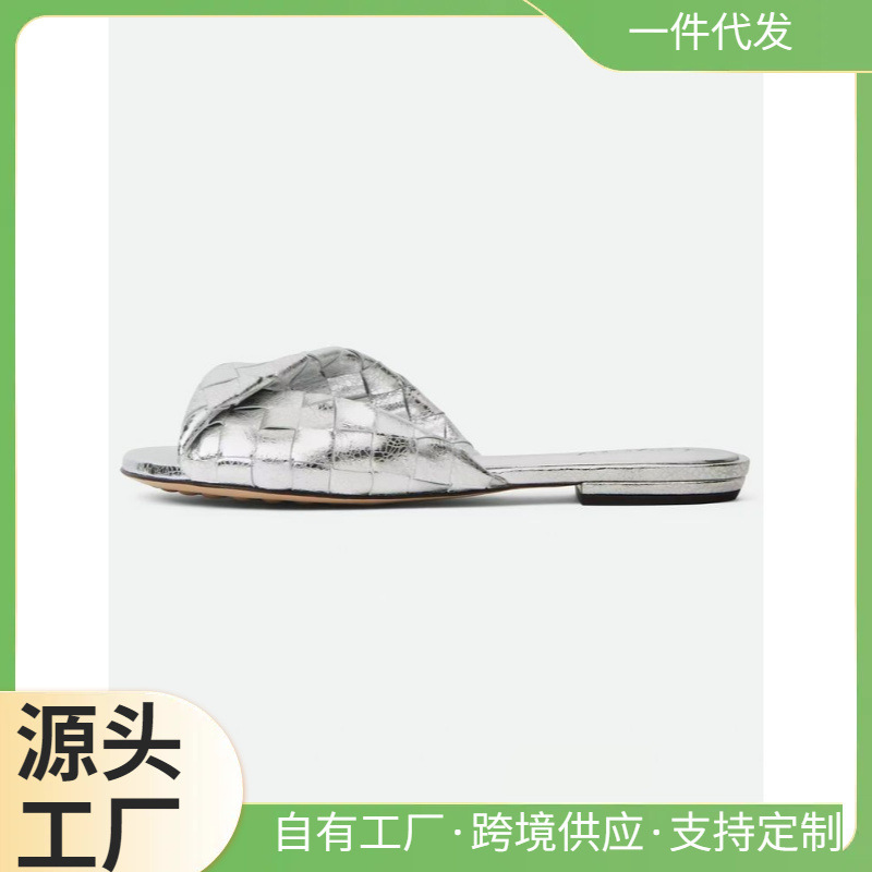 Summer new European and American style high heel sandals women's ultra-fiber material Joker slim cross-border explosions wholesale 27