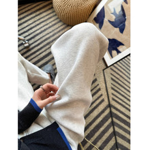 温暖一整个秋冬！~加厚羊毛阔腿休闲裤女秋冬新款宽松直筒长裤子