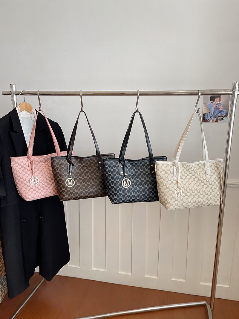 Bolsa de viaje de gran capacidad, bolso de moda impresa, bolso grande para mujeres 2025, nueva bolsa de viaje de clase para estudiantes universitarios.