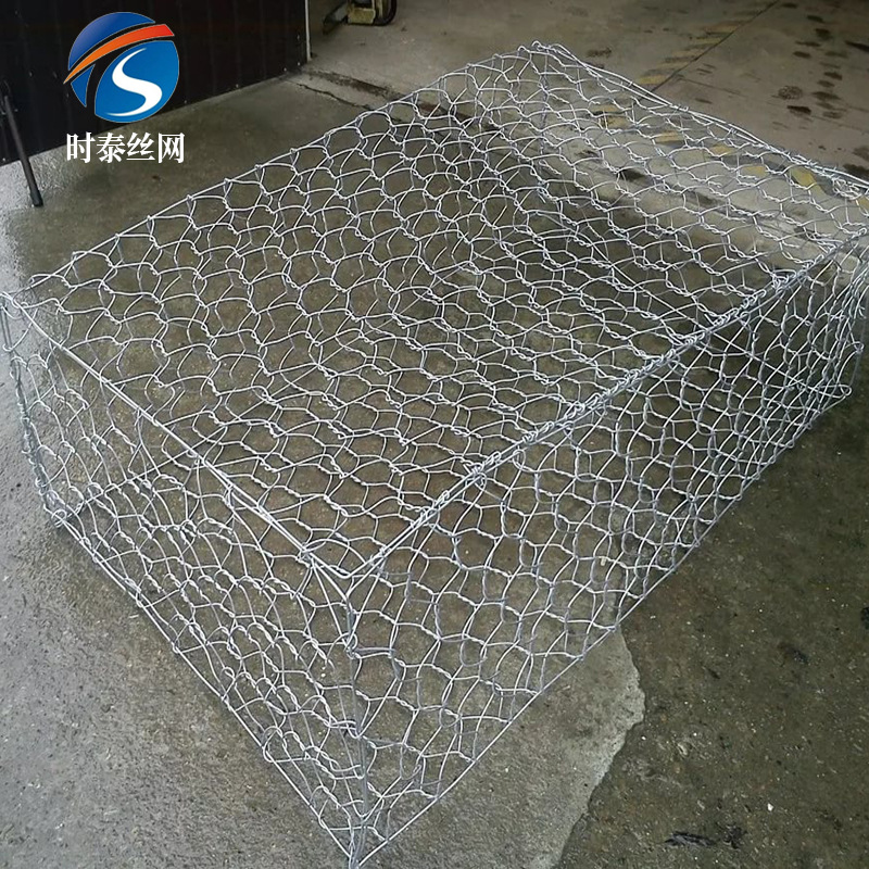 编织石笼网河道治理防洪格宾网箱 堤坝用高尔凡雷诺护垫宾格网