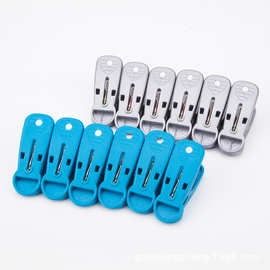 晾晒用品塑料晾晒衣夹袜子毛巾夹子双头头形塑胶夹子S249