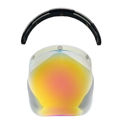 and Uv Protection Shield, Dəbilqə (Kaska) aksesuarları - revo-aurora-gold-black-stand