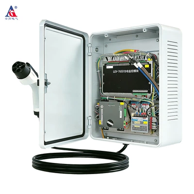 Elektrikli avtomobil şarj cihazları 7Kw Ac Slow Charging Supports Customization
