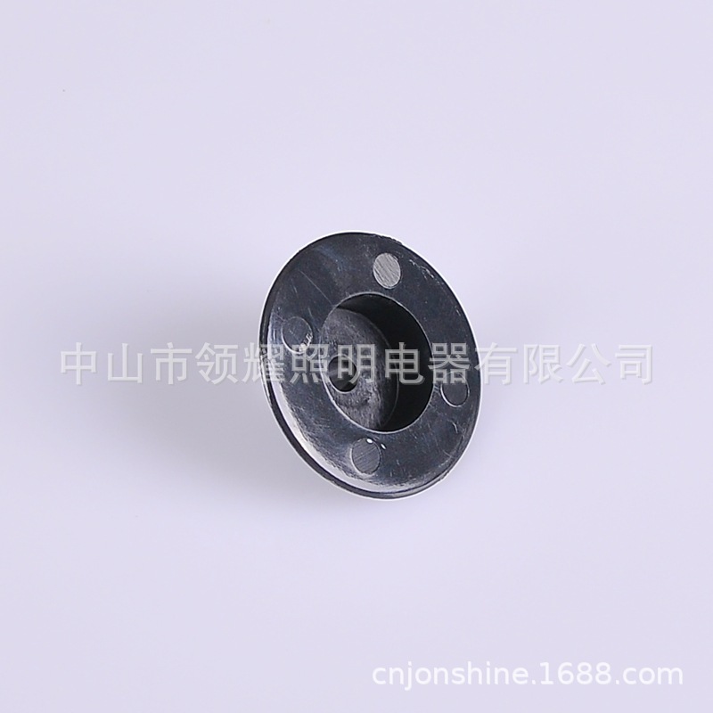 E14 E12盐灯专用灯头圆盘固定线扣 水晶盐灯线紧固锁线器 PC底盘