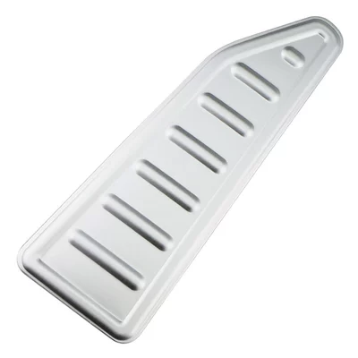 Suitable for Jeep Freedom Man aluminum alloy rest pedal car interior modification accessories (Dekorativ pedal başlıqları) - silver