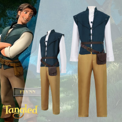 万圣节长发公主魔法奇缘弗林·莱德cos服莴苣王子cosplay服装成人