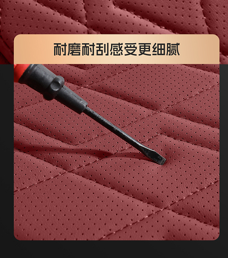 Popular Cross-Border Export Product Temu Full-Cover Seat Covers Interior Modification Four-Season Seat Cushions Decorative Car Seat Cover Accessories