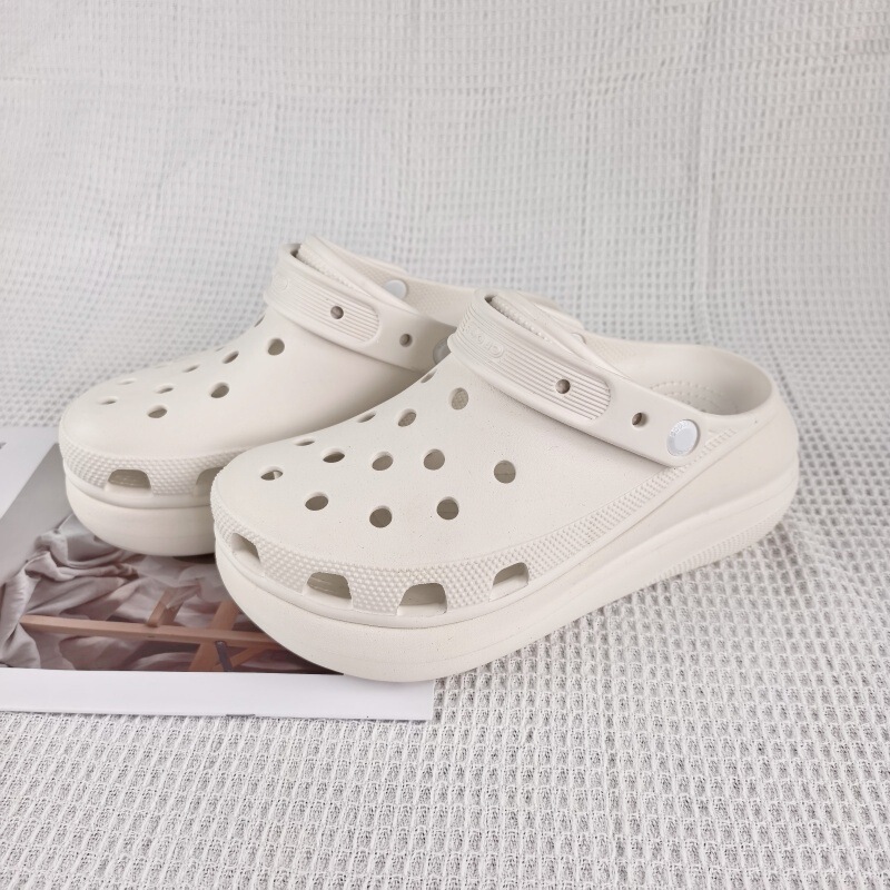 Cross Ultra-Thick-Soled Women's Outdoor Non-Slip Casual Clogs with a Stepping-On-Clouds Feel