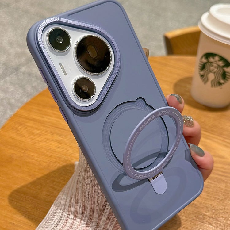 El soporte de sensación premium es adecuado para la carcasa del teléfono móvil Huawei Pura70pro magnetismo nuevo pura70ultra pareja 60Pr