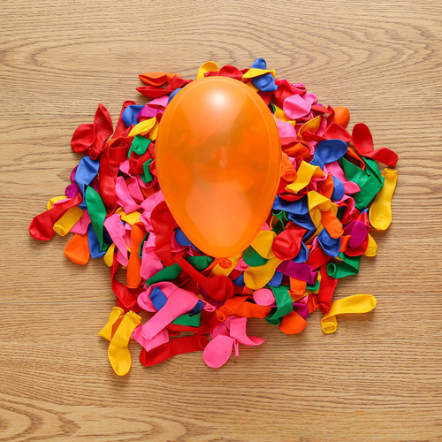 Small Balloons Children's Cartoon Cute Colorful Small Air Balloons Shooting Decoration Water Splashing Festival Target Practice Mini Darts