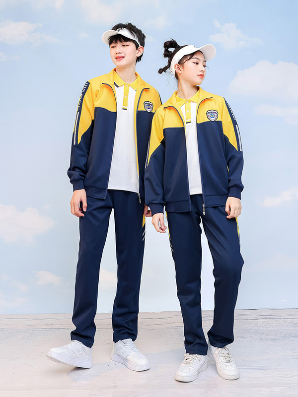 瀾洋貝小学生制服2023三点セット長袖カスタム学生スポーツタイプ中学生クラス服セット|undefined