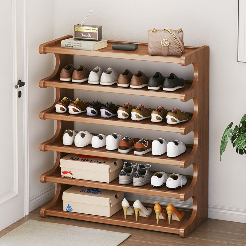 2025 New Model Cross-Border Space-Saving Shoe Rack for Home Entrance, Multi-Layer Simple Shoe Cabinet for Rental Apartments