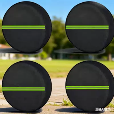 Spare wheel cover – Strip Tire Cover