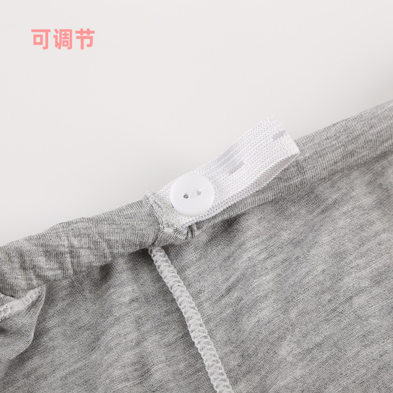 Summer Thin Plus-Size Maternity Safety Pants for 200-Libera-Weight Women: Extra-Large, Wide-Width, Short-Style Boxer Shorts with Three-Quarter Length Leggings