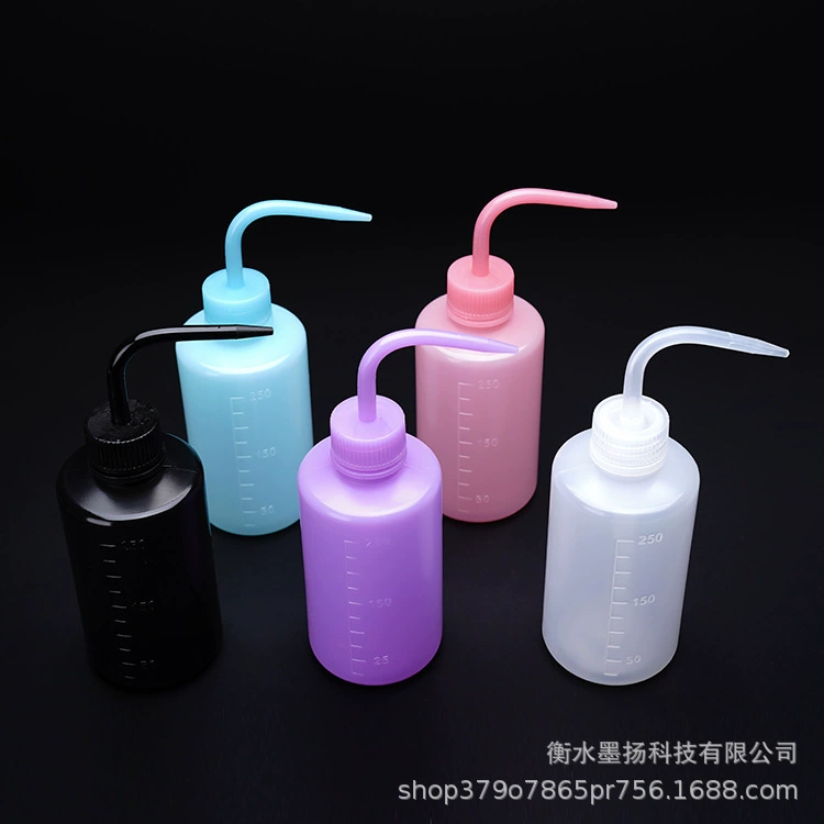 Пластиковая бутылка для мытья черная 500 мл бутылка для чистки локтей розовая Лейка для суккулентов светонепроницаемая бутылка для мытья весов
