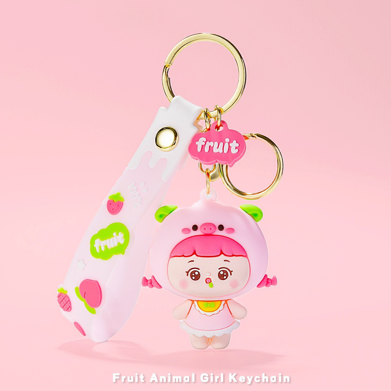 Animal Fruit Girl [Pink Peach]