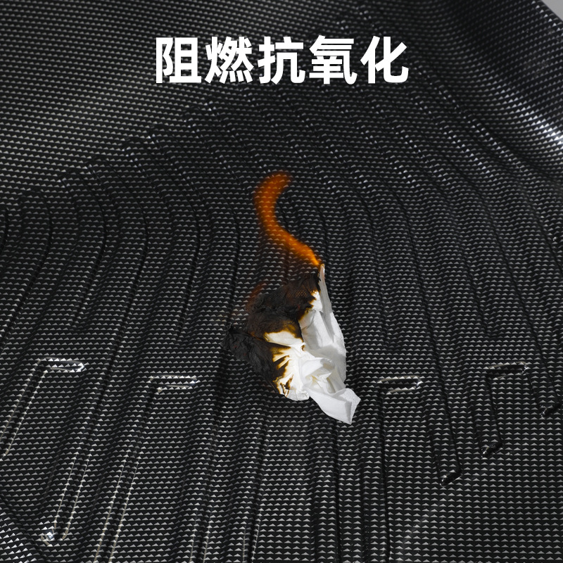 Aplicable a BYD XIAOMI YU7 2025 almohadilla de fibra de carbono 3D para todo clima