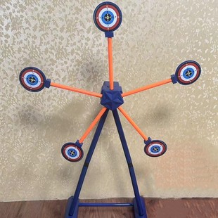Rotating Mobile Circular 5-Digit Target Shooting Target Hunting Supplies Scoring