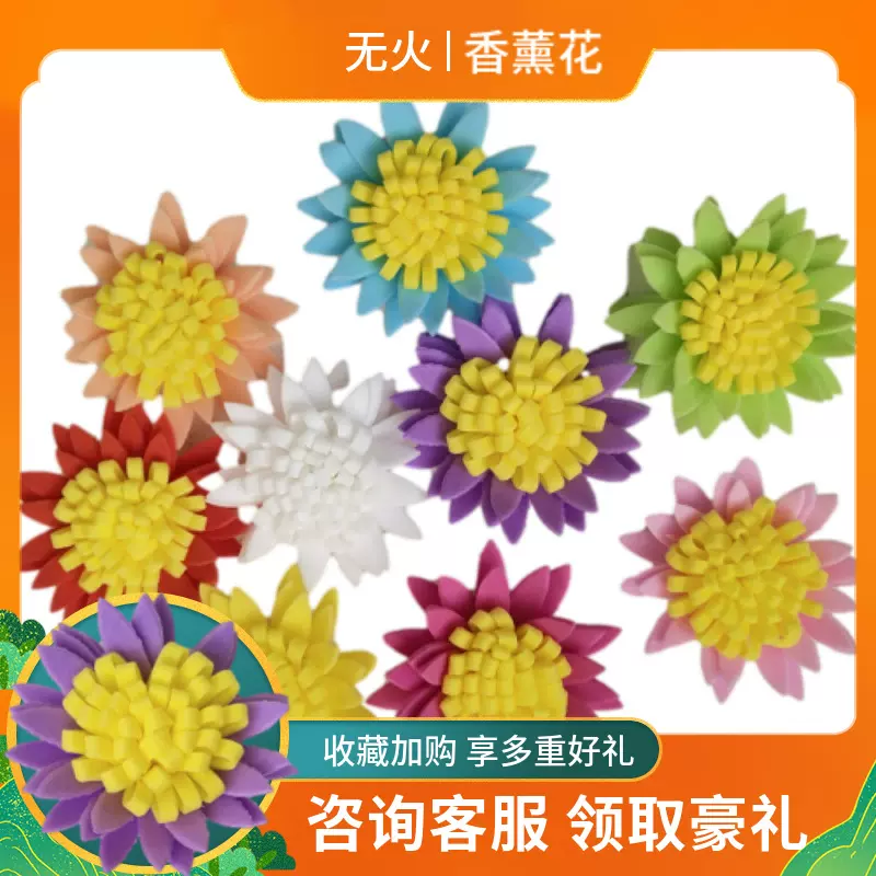 厂家批发仿真葵花喜糖盒装饰背景pe泡沫花香水瓶装饰花香薰花菊花