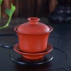 Pure Red Cover Bowl