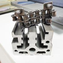 成型机辅件铝合金大梁导轨带齿导柱链条吸塑机配件铝轨铝型材铝材