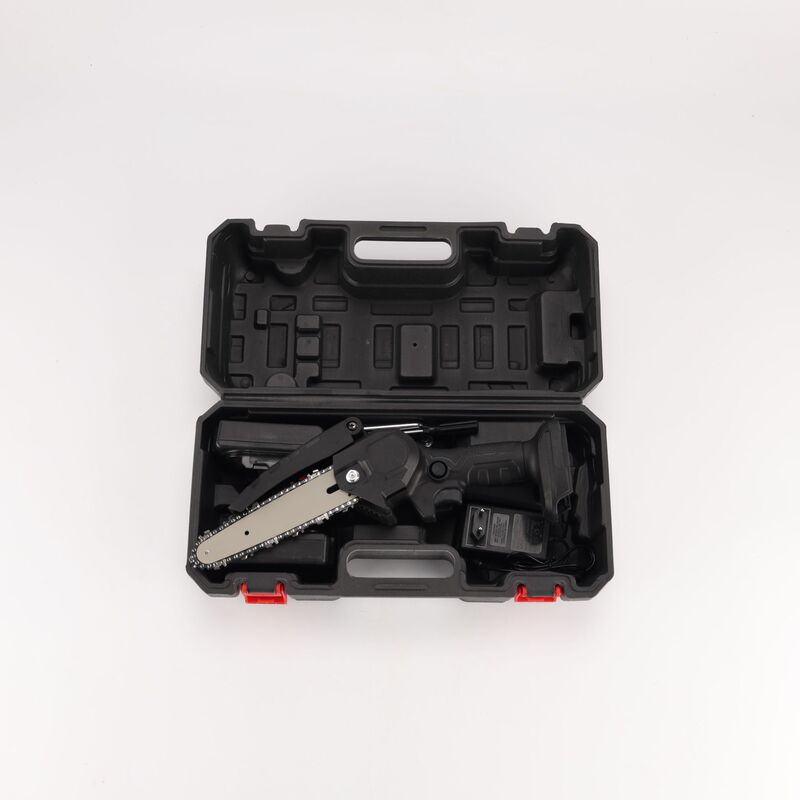 クロスボーダー多機能 6inch 電気チェーンソーミニ庭木工剪定鋸外国貿易家庭用ワイヤレスリチウム電動のこぎり卸売|undefined