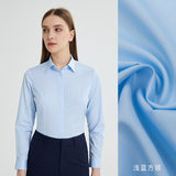 Màu Xanh nhạt-dài tay nữ-cổ vuông
