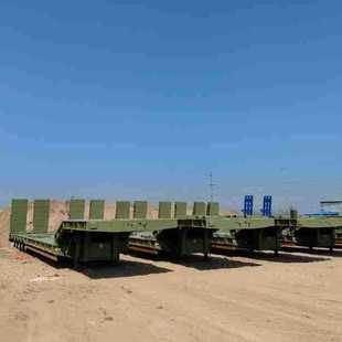 Cross-Border Supply of Low-Bed Semi-Trailer Trailer Five-Axis Large Piece Transportation Engineering Machinery Semi-Trailer Hook Machine Plate