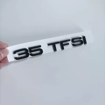 drive rear badge, center grille badge, Car logo - standard-35tfsi